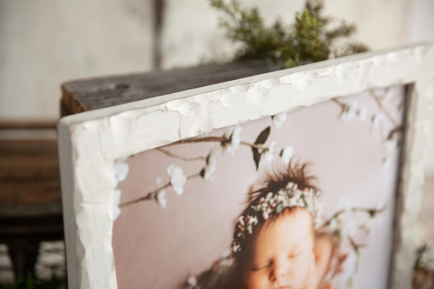 Hand-crafted, Custom Carved Oak Framed Photograph: Your Image Printing Included
