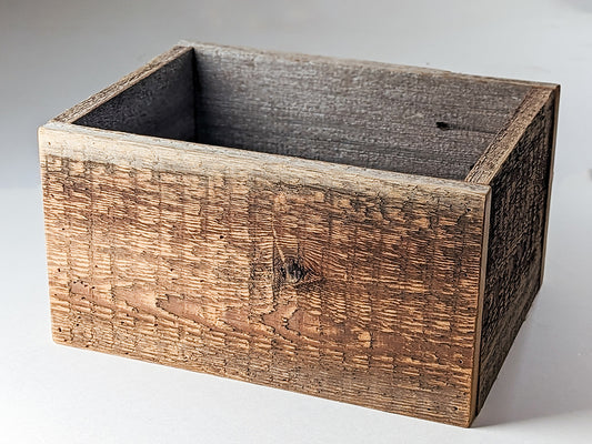 Authentic Barn Wood Crate